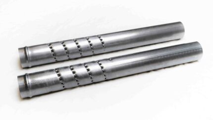 Rinehart Performance Baffle 2.5" Slip Ons MotoPro45 Mufflers Harley 17+ Touring