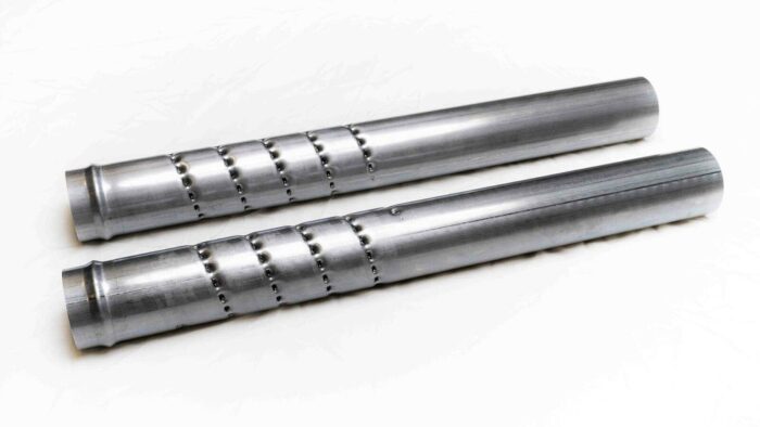 Rinehart Performance Baffle 2.5" Slip Ons MotoPro45 Mufflers Harley 17+ Touring