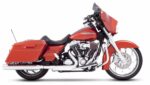 Rinehart Racing 4" Slip-On Chrome Tips Mufflers Exhaust 1995-2016 Harley Touring