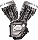 S&S Black & Chrome T111 111" Motor Engine Long Block 99-06 Harley Twin Cam TC88A