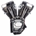 S&S Black & Chrome T111 111" Motor Engine Long Block 99-06 Harley Twin Cam TC88A