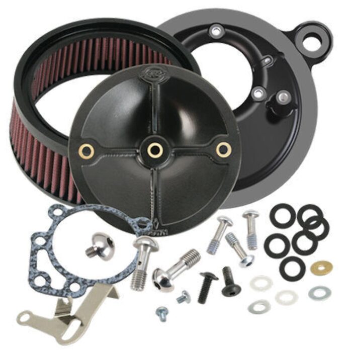 S&S Stealth Air Cleaner Kit Stage 1 Intake 93-99 Big Twin Harley Evo Super E G