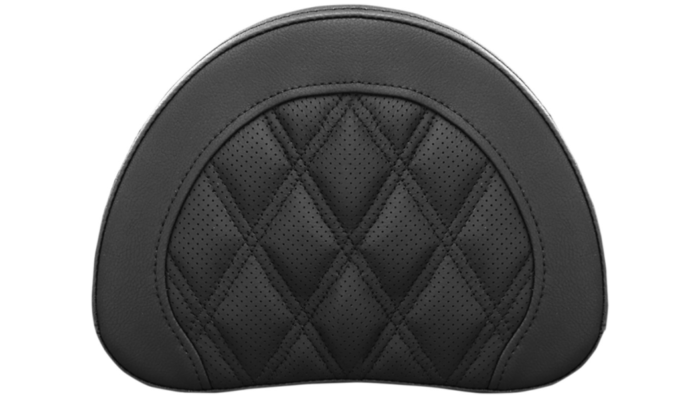 Saddlemen Black Lattice Stitched Sissy Bar Pad Roadsofa 10" x 8" Harley