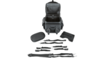 Saddlemen BR1800D Black Vinyl Sissy Bar Bag Saddlebag Harley Touring Motorcycle