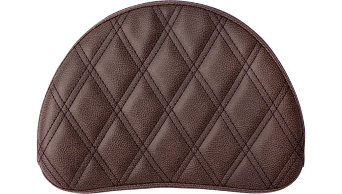 Saddlemen Brown Lattice Stitched Sissy Bar Pad Roadsofa 10" x 8" Harley