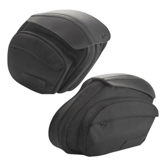 Saddlemen DXT Saddlebags with Mounting Bracket Kit Harley Softail 2018+