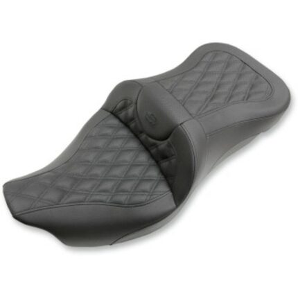 Saddlemen Extended Reach Road Sofa Lattice Stitch 2 Up Seat Harley Touring 08+