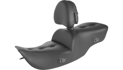 Saddlemen Heated Roadsofa Pillow Top Seat Backrest Foam Gel Harley Touring 99-07