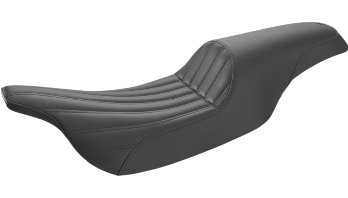 Saddlemen Knuckle Thin Profiler 2-Up Seat Black 32" Gelcore Touring Bagger 99-07