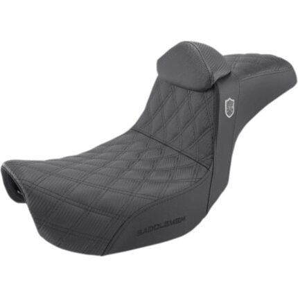 Saddlemen Pro Series SDC Performance Gripper Backrest Gel Seat Harley 06-17 Dyna