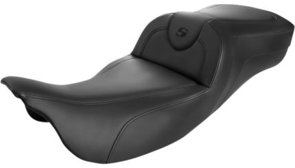 Saddlemen Roadsofa Extended Seat Black 2-Up Gel Foam 31" Harley Touring 08+