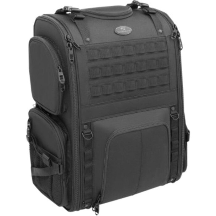 Saddlemen S3500 Tactical Sissy Bar Bag Universal Touring Softail Harley Indian