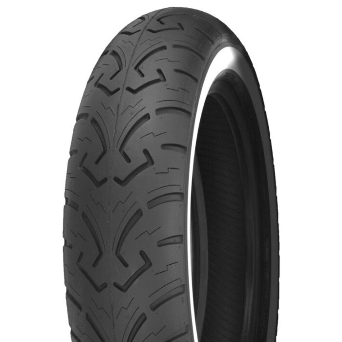 Shinko 250 Series MT90-16 Whitewall Front Tire Harley