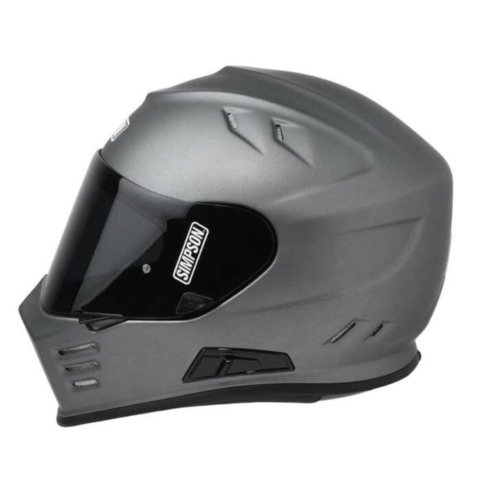 Simpson Ghost Bandit Flat Alloy Motorcycle DOT Full-face Helmet - Various Sizes
