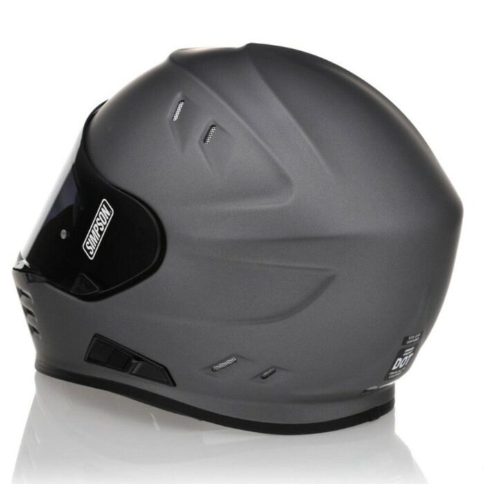 Simpson Ghost Bandit Flat Alloy Motorcycle DOT Full-face Helmet - Various Sizes