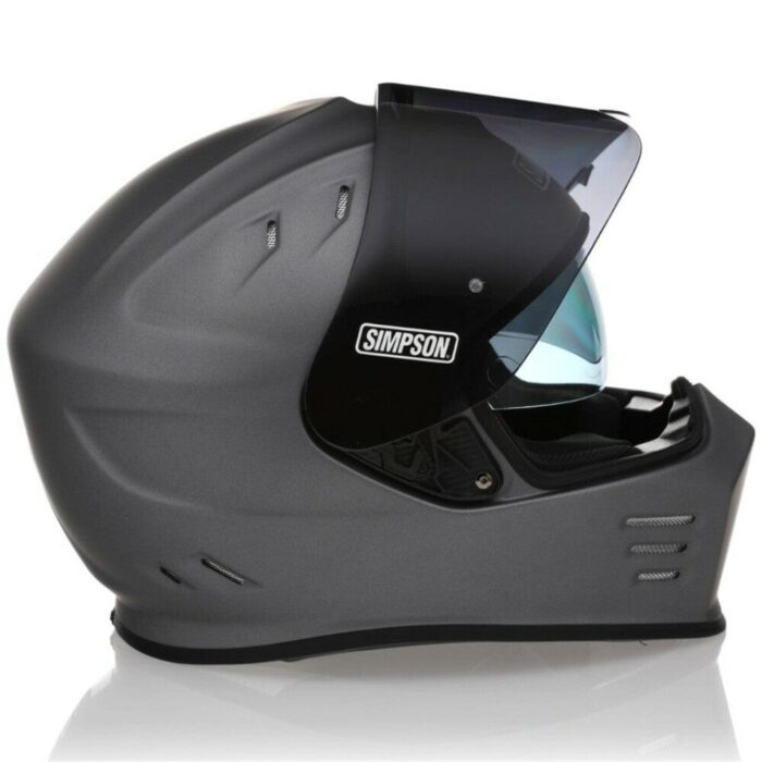 Simpson Ghost Bandit Flat Alloy Motorcycle DOT Full-face Helmet - Various Sizes