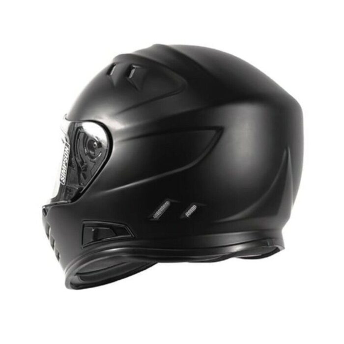 Simpson Ghost Bandit Flat Black Motorcycle DOT Full-face Helmet - Various Sizes