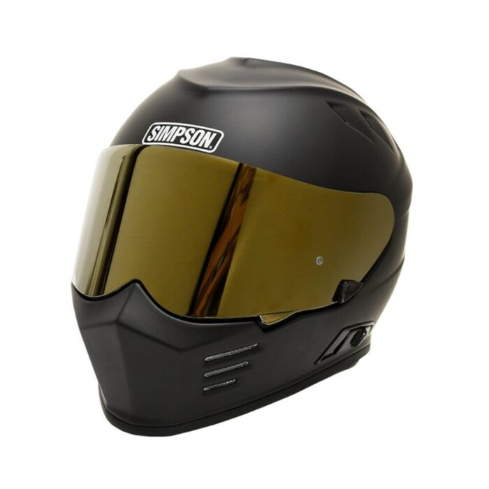 Simpson Ghost Bandit Flat Black Motorcycle DOT Full-face Helmet - Various Sizes