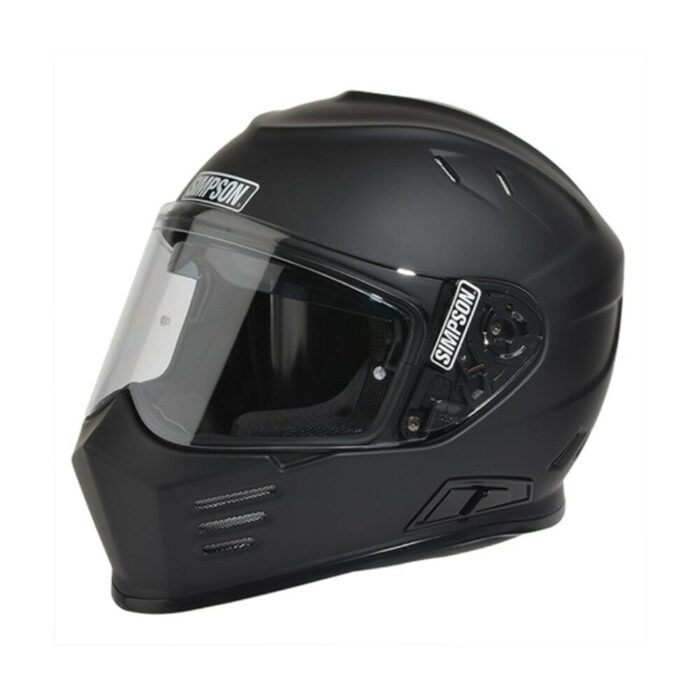 Simpson Ghost Bandit Flat Black Motorcycle DOT Full-face Helmet - Various Sizes