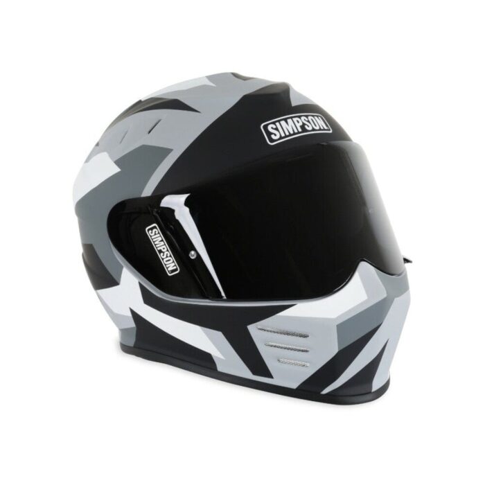 Simpson Ghost Bandit Have Blue Motorcycle DOT Full-face Helmet - Various Sizes