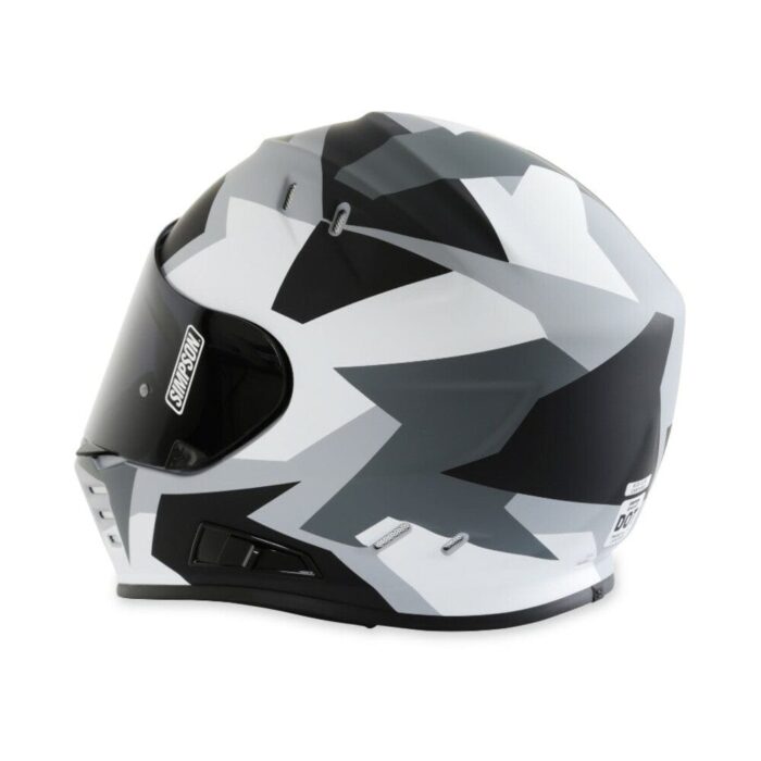 Simpson Ghost Bandit Have Blue Motorcycle DOT Full-face Helmet - Various Sizes