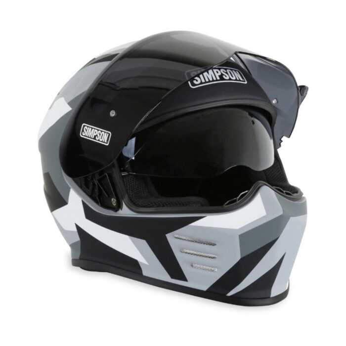 Simpson Ghost Bandit Have Blue Motorcycle DOT Full-face Helmet - Various Sizes