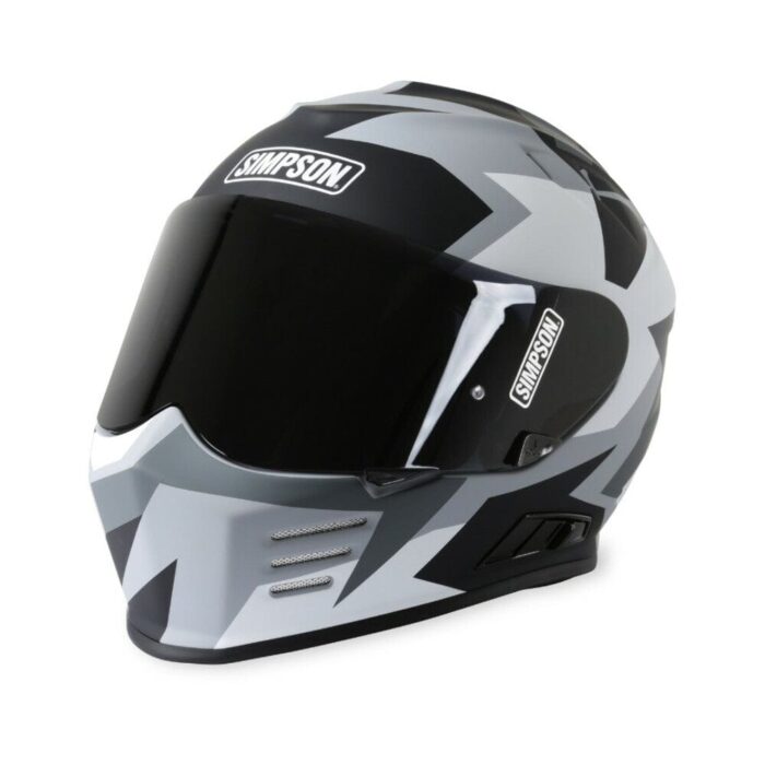 Simpson Ghost Bandit Have Blue Motorcycle DOT Full-face Helmet - Various Sizes