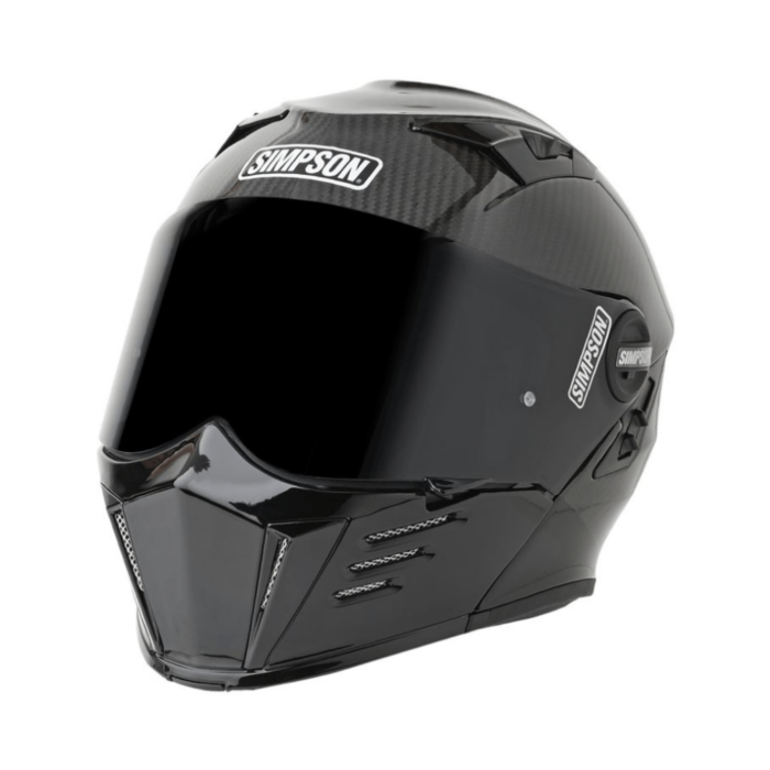 Simpson Mod Bandit Carbon Fiber Motorcycle DOT Full-face Helmet - Various Sizes