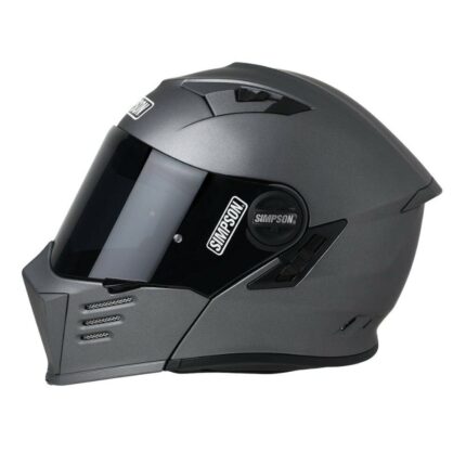 Simpson Mod Bandit Flat Alloy Motorcycle DOT Full-face Helmet - Various Sizes