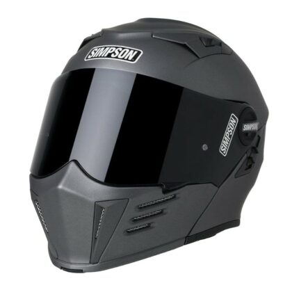 Simpson Mod Bandit Flat Alloy Motorcycle DOT Full-face Helmet - Various Sizes