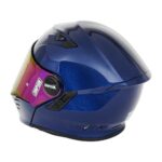 Simpson Mod Bandit Flyby Metallic Navy Blue Motorcycle DOT Full-face Helmet