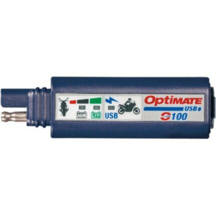 TecMate OptiMate 2400mA USB Mini Battery Charger LED Monitor Cell Phone GPS 12V