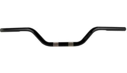 Thrashin Supply Company 4" Mid Bend Black Handlebars Bar Harley Touring Softail