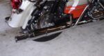 Thunderheader Chrome Slip On Exhaust Pipes Mufflers Pair Harley Touring 95-16