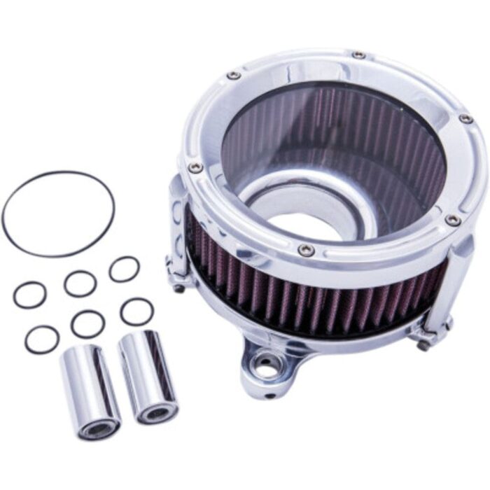 Trask Assault Charge EFI Stage 1 High Flow Air Cleaner Kit 08-16 Harley Touring