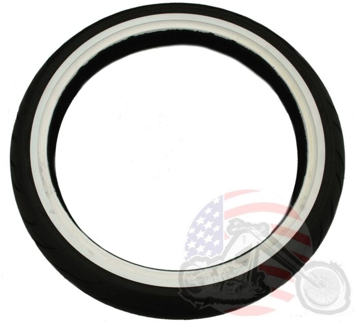 Ultima Manhattan Black 23" x 3.5" Front Wheel Rim WW Tire Package Harley 84-07