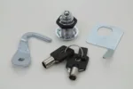 V-Twin Chrome Tour-Pak Pack Lock Key Kit 53194-07 Harley 93-13 Touring Dresser