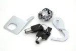 V-Twin Chrome Tour-Pak Pack Lock Key Kit 53194-07 Harley 93-13 Touring Dresser