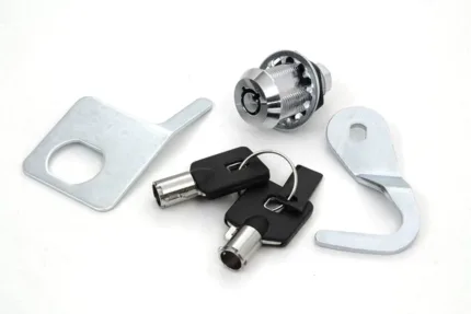 V-Twin Chrome Tour-Pak Pack Lock Key Kit 53194-07 Harley 93-13 Touring Dresser