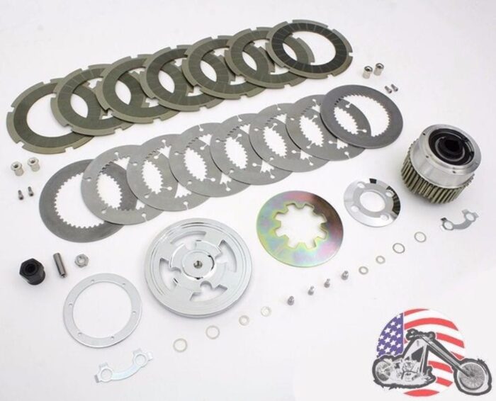 York Heavy Duty Clutch Pack Kit For Harley Shovelhead Knucklehead Panhead