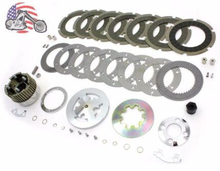 York Heavy Duty Clutch Pack Kit For Harley Shovelhead Knucklehead Panhead