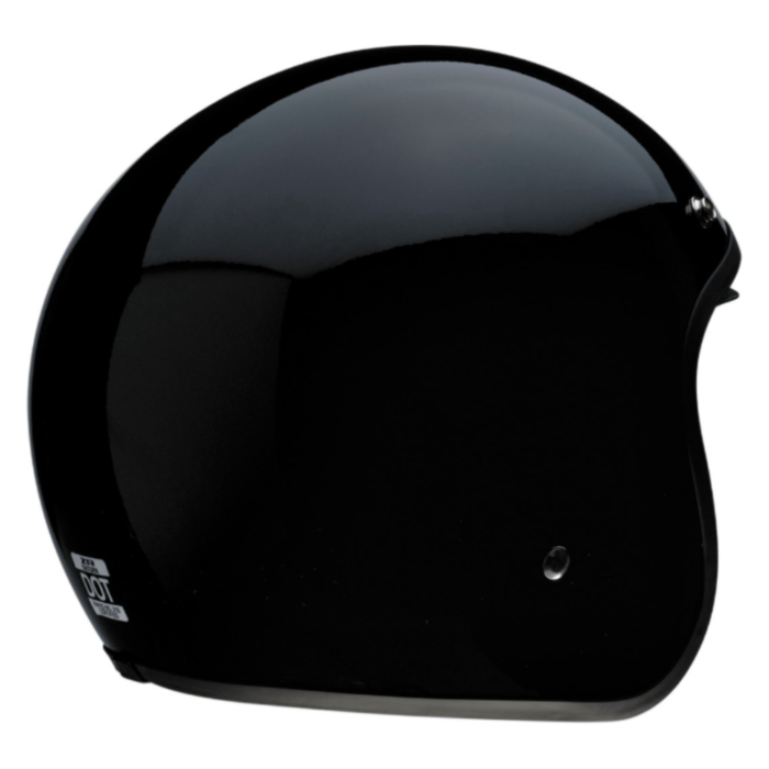 Z1R Saturn SV Helmet Gloss Black Large DOT Mens Womens Motorcycle Open Face