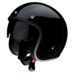 Z1R Saturn SV Helmet Gloss Black Large DOT Mens Womens Motorcycle Open Face