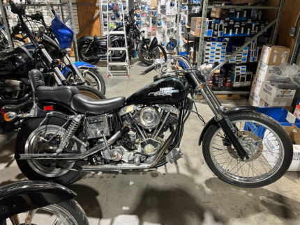 1979 Harley Davidson Shovelhead Lowrider FXS-80 w/ Wide Glide Kick and Electric Start! $7,995