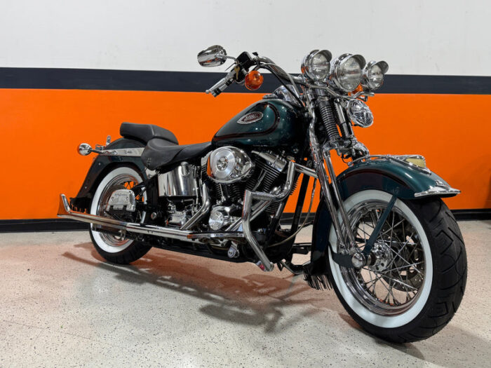 2000 Harley-Davidson Softail Heritage Springer FLSTS Nice Paint Worn Out Leather Runs Great!