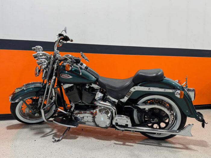 2000 Harley-Davidson Softail Heritage Springer FLSTS Nice Paint Worn Out Leather Runs Great!