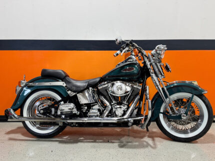 2000 Harley-Davidson Softail Heritage Springer FLSTS Nice Paint Worn Out Leather Runs Great!