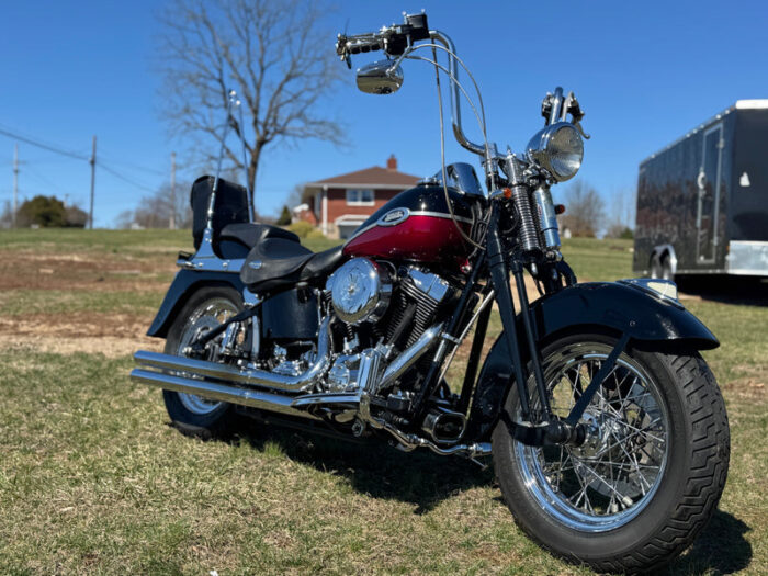 2005 Harley-Davidson Heritage Softail Springer Classic FLSTSCI Apes $9,995 (Copy)