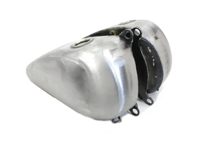 3.5 Gallon Flatside Bobbed Fuel Split Gas Tank Shift Lever 84-99 Harley Softail