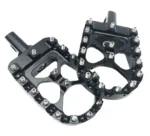 ACM Black Aluminum MX Motorcycle Platform Foot Peg Harley Dyna Sportster Softail